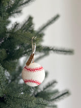 American Popular Sports Ornament Set of 5, Football ornament, Soccer Ball, Baseball, Tennis Ball, Basketball, Sporty Holiday Decor