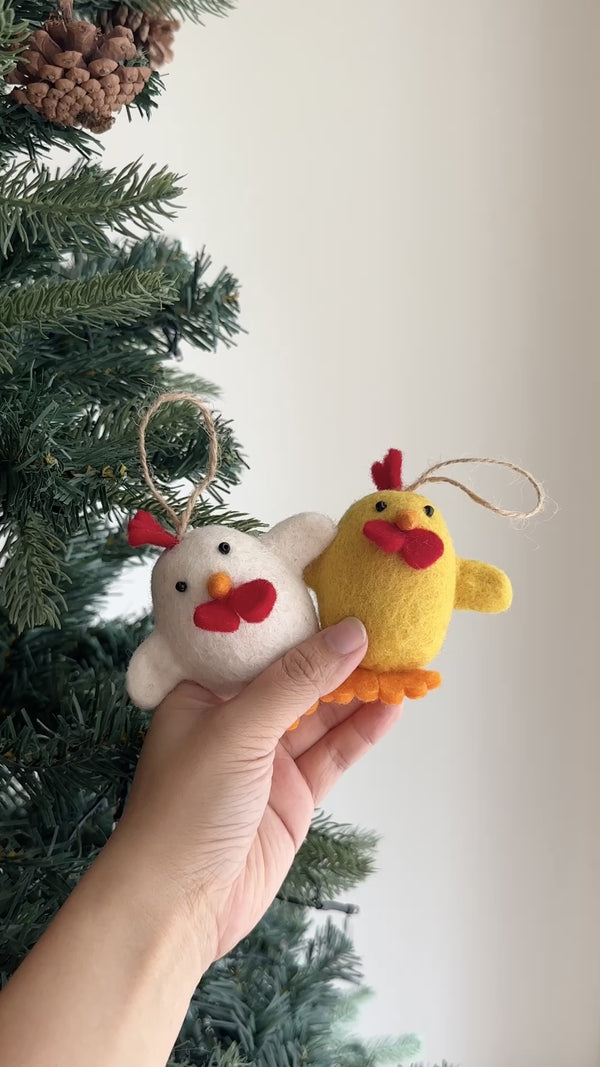 Felt Ornament - Easter Chick