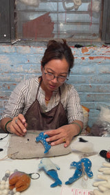 Felt Ornament - Smiley Whale Shark