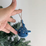 Felt Ornament - Smiley Whale Shark