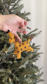 Felt Ornament - Giraffe