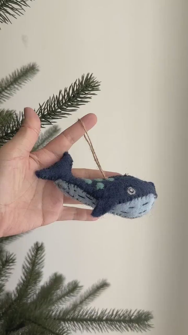 Felt Sea Animal Ornament