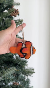 Felt Ornament - Mini Clownfish