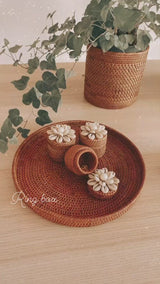 Bali Rattan Mini Ring Box
