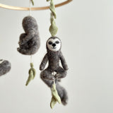 Best Needle-Felted Sloth Baby Mobile