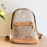 WOVEN 14" Laptop Backpack - Houndstooth