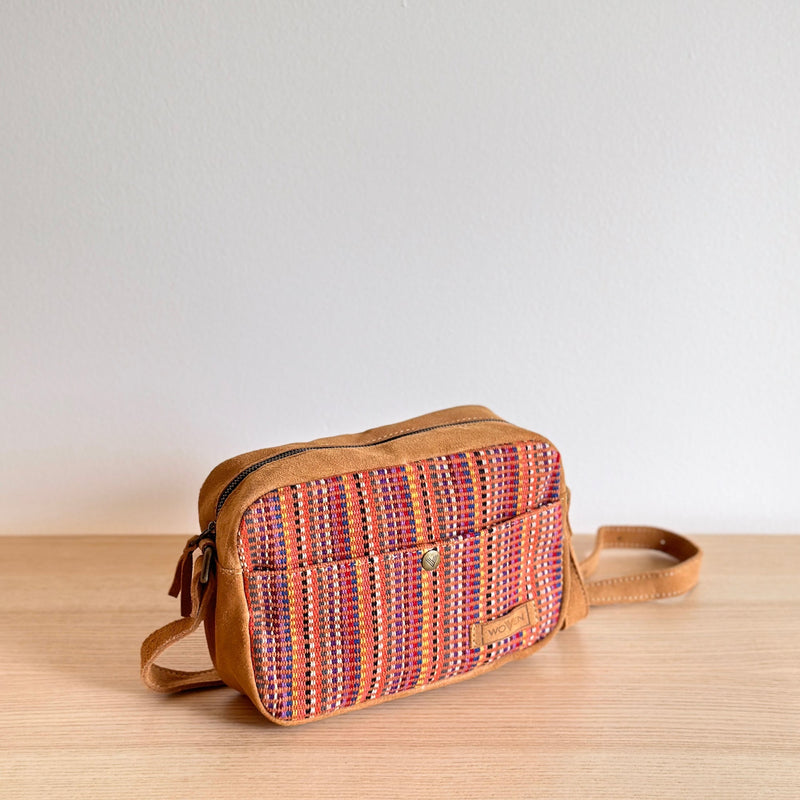 WOVEN Ayush bag - Handmade in Nepal by Ganapati Crafts Co.