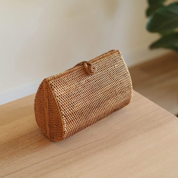 Bali Envelope Rattan Clutch Premium Quality Unique Handmade Gifts And Accessories - Ganapati Crafts Co.