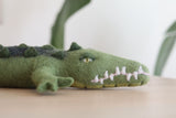 Needle Felted Gator - Ganapati Crafts Co.