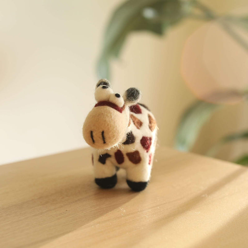Felt Crazy Cow Premium Quality Unique Handmade Gifts And Accessories - Ganapati Crafts Co