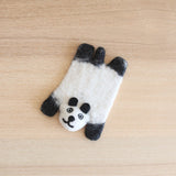 Felt Panda Coasters - Set of 4