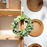 Wool Felt Mistletoe Wreath - Ganapati Crafts Co.
