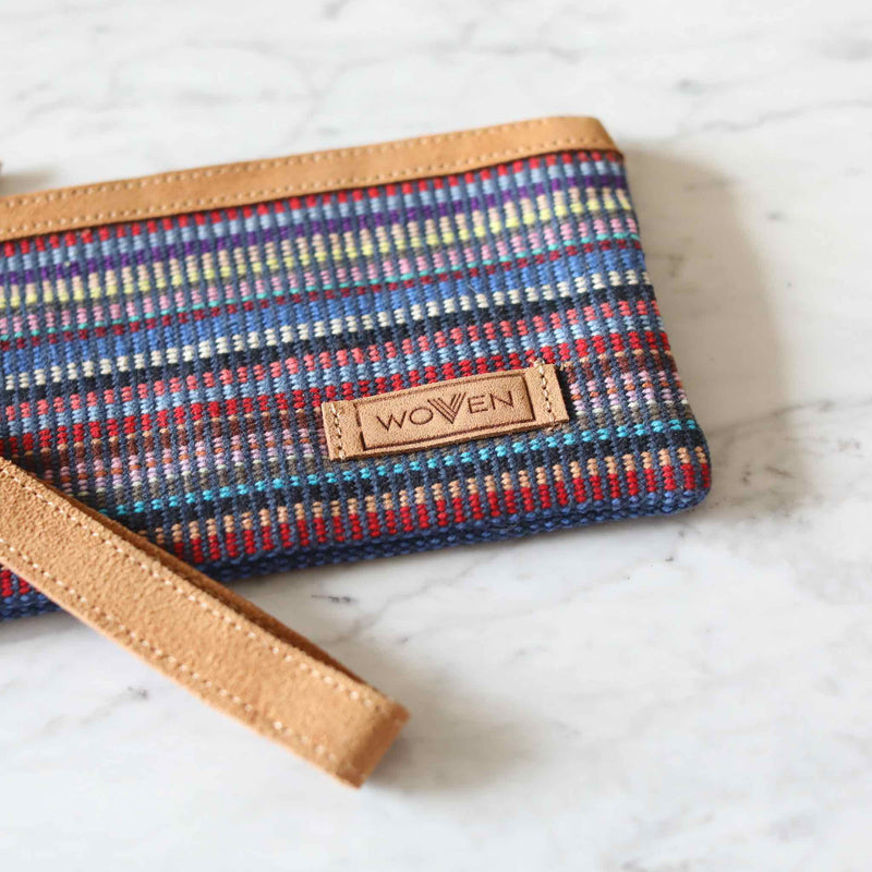 WOVEN phone wallet - Black Premium Quality Unique Handmade Gifts And Accessories - Ganapati Crafts Co.
